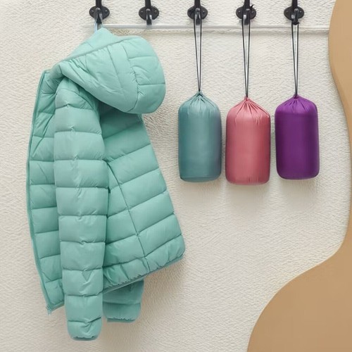 Women duck down coat - duck,