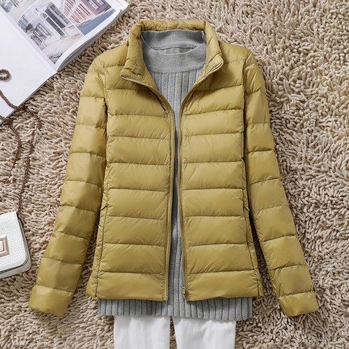Women duck down coat - duck,