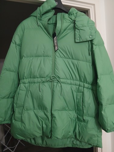Down feather puffer jacket - down,
